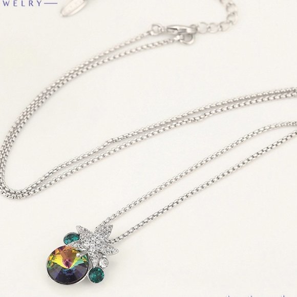 Gorgeous Swarovski Drop Necklace - Picture 3 of 10